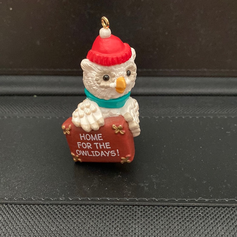 Home for the owlidays hallmark keepsake ornament.